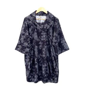 COMFY USA Linda Shawl Collar Draped Pleated Swing Jacket Size XL